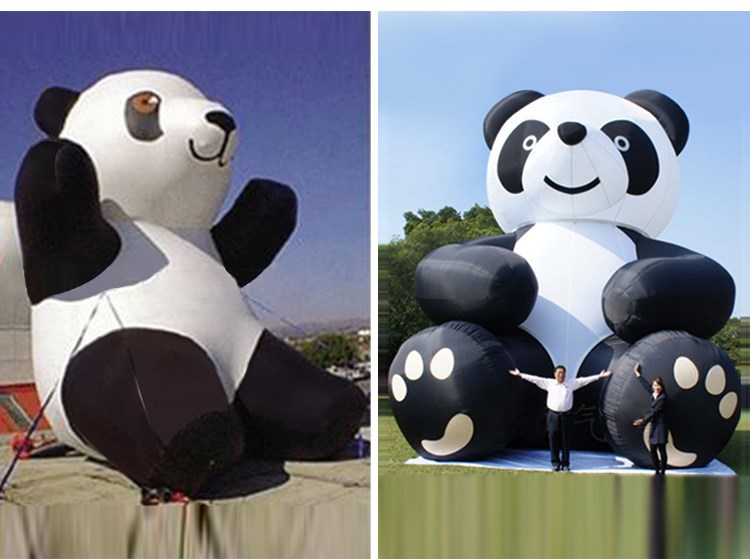 蚌埠充气熊猫展示