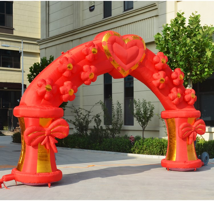 蚌埠婚庆红色拱门